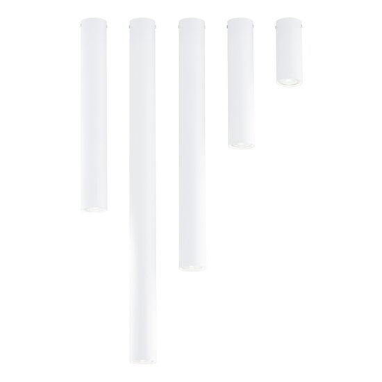Emibig Emibig TECNO 1S WHITE - Lámpara de techo minimalista para cualquier espacio