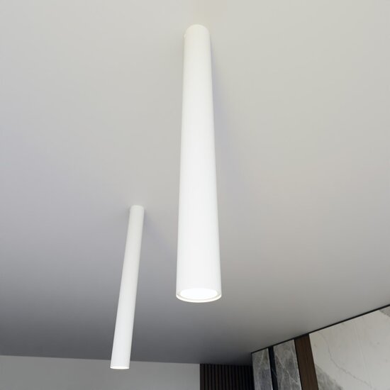 Emibig Emibig TECNO 1XL WHITE - Lámpara de techo minimalista para cualquier espacio