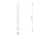 Emibig Emibig TECNO 1XL WHITE - Lampe de plafond minimaliste pour tous les espaces