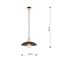 Emibig Emibig KOBE 1 BLACK - Stylish Japandi Pendant Light