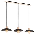Emibig Emibig KOBE 3 BLACK - Elegant Japandi Chandelier for Any Space