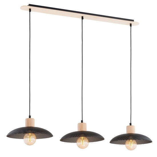 Emibig Emibig KOBE 3 BLACK - Elegante Japandi Hanglamp voor elke ruimte