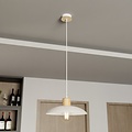 Emibig Emibig KOBE 1 WHITE - Elegante Japandi Hanglamp voor elke ruimte