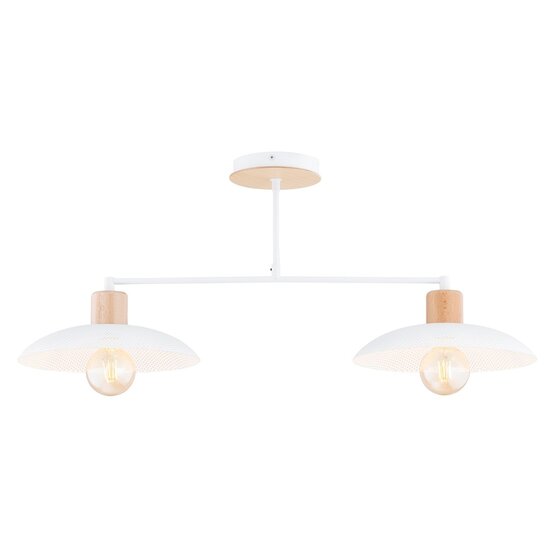 Emibig Emibig KOBE 2 WHITE - Elegante Japandi Hanglamp