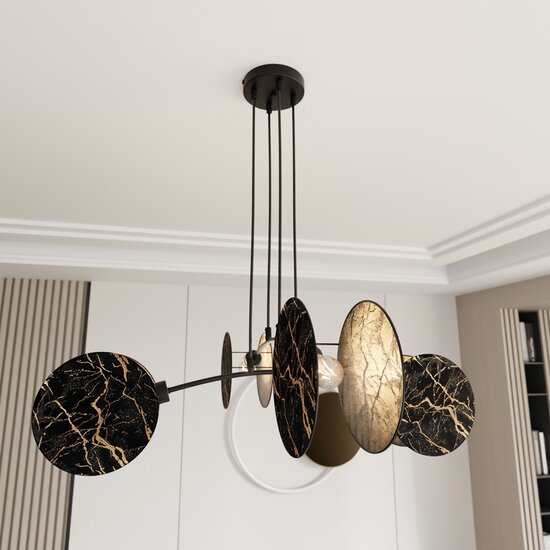 Emibig Emibig MOTIF 4 MARBEL - Modern pendant lamp with stylish design