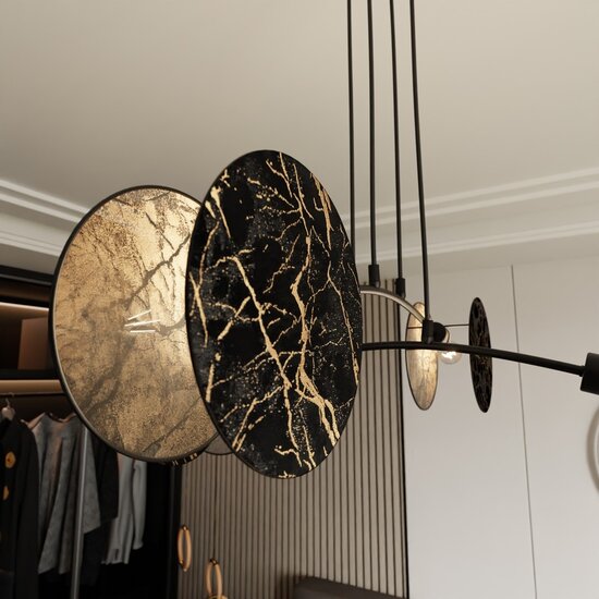 Emibig Emibig MOTIF 4 MARBEL - Modern pendant lamp with stylish design