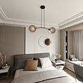 Emibig Emibig MOTIF 2 NATURAL - Stylish pendant lamp for any space