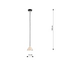 Emibig Emibig ELIT 1 BL GOLD - Minimalist pendant lamp for any space