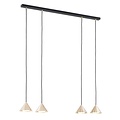 Emibig Emibig ELIT 4 BL GOLD - Minimalistische hanglamp voor elke ruimte