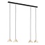 Emibig Emibig ELIT 4 BL GOLD - Lampe suspendue minimaliste pour tous les espaces