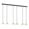 Emibig Emibig ELIT 6 BL GOLD - Lampe Suspendue Minimaliste pour Intérieurs Élégants