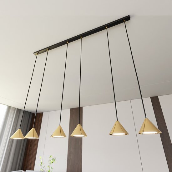 Emibig Emibig ELIT 6 BL GOLD - Minimalist Pendant Lamp for Stylish Interiors
