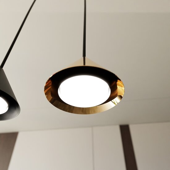 Emibig Emibig ELIT 6 BL GOLD - Minimalist Pendant Lamp for Stylish Interiors