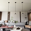 Emibig Emibig ELIT 1 BLACK - Lampe suspendue minimaliste pour intérieurs élégants