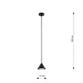 Emibig Emibig ELIT 1 BLACK - Minimalist pendant lamp for stylish interiors