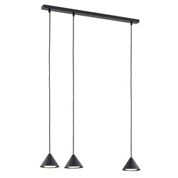 Emibig ELIT 3 BLACK Hanglamp