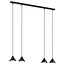 Emibig Emibig ELIT 4 BLACK - Minimalistische Hanglamp voor Stijlvolle Interieurs