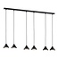Emibig Emibig ELIT 6 BLACK - Lampe Suspendue Minimaliste pour un Intérieur Élégant