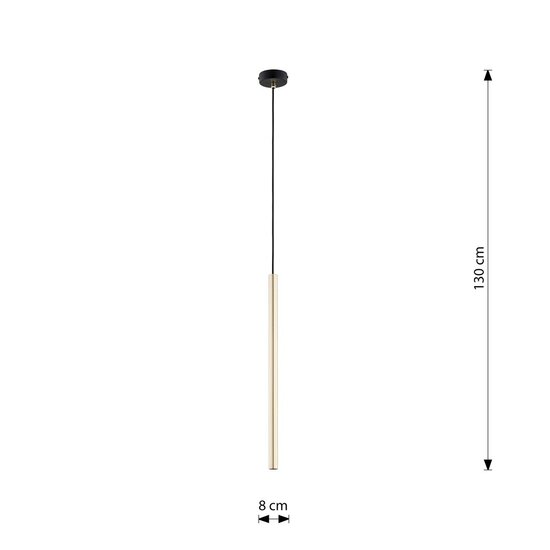 Emibig Emibig SELTER 1 GOLD - Lámpara colgante elegante para una atmósfera glamorosa
