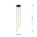 Emibig Emibig SELTER 3 PREMIUM GOLD - Luxuriöse Pendelleuchte für jeden Raum