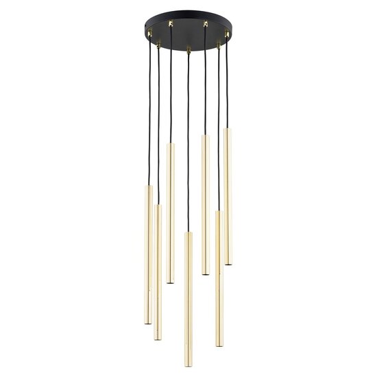 Emibig Emibig SELTER 7 PREMIUM GOLD - Glamorous Pendant Lamp for a Luxurious Atmosphere