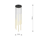 Emibig Emibig SELTER 7 PREMIUM GOLD - Beleuchten Sie Ihren Raum mit Glamour