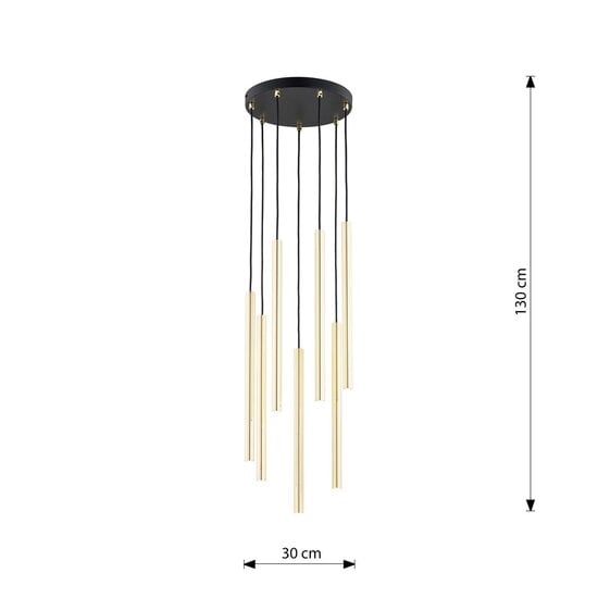 Emibig Emibig SELTER 7 PREMIUM GOLD - Glamorous Pendant Lamp for a Luxurious Atmosphere