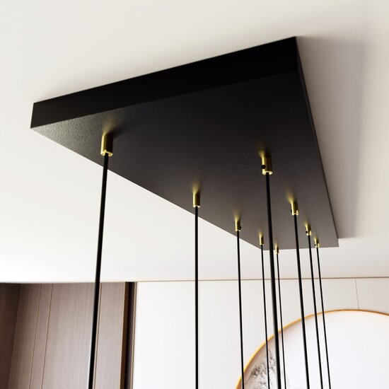 Emibig Emibig SELTER 9 GOLD - Lampe Suspendue Glamour pour une Ambiance Luxueuse