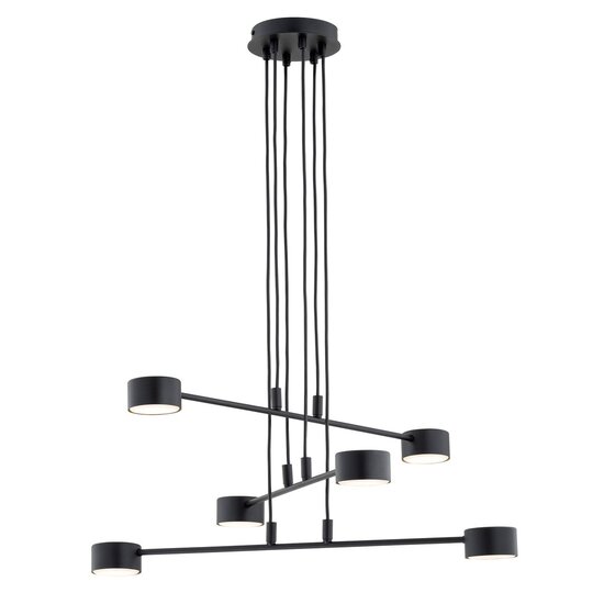 Emibig Emibig MODUS 6 BLACK - Elegante skandinavische Pendelleuchte für jeden Raum