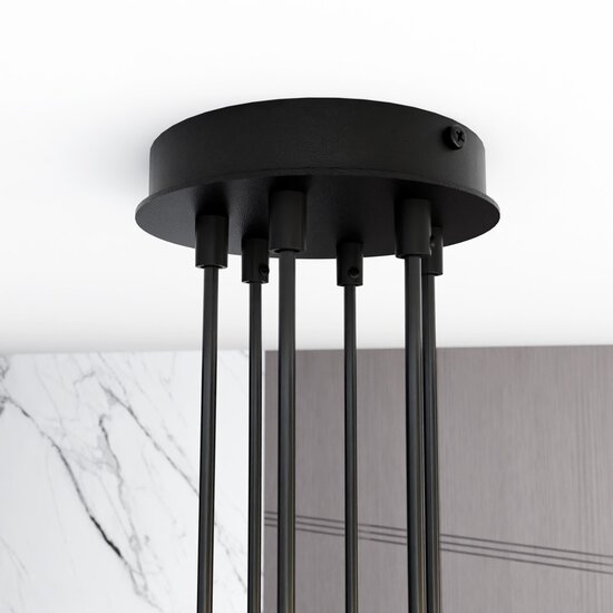 Emibig Emibig MODUS 6 BLACK - Scandinavian Pendant Lamp for a Stylish Interior