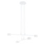 Emibig Emibig MODUS 4 WHITE - Élégante lampe suspendue scandinave pour tous les espaces