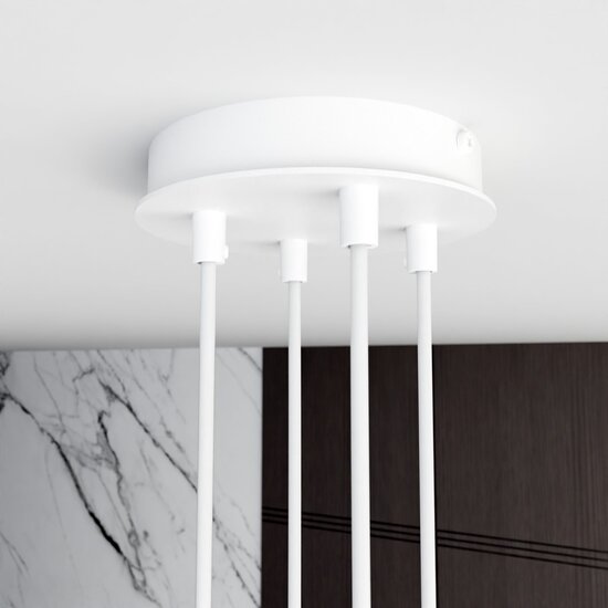 Emibig Emibig MODUS 4 WHITE - Élégante lampe suspendue scandinave pour tous les espaces