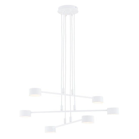 Emibig Emibig MODUS 6 WHITE - Elegante skandinavische Pendelleuchte für jeden Raum