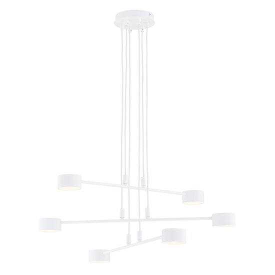Emibig Emibig MODUS 6 WHITE - Scandinavian Pendant Lamp for a Sleek Look