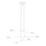 Emibig Emibig MODUS 6 WHITE - Lampe Suspendue Scandinave pour un Look Élégant