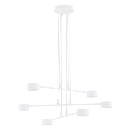 Emibig Emibig MODUS 6 WHITE - Elegant Scandinavian pendant lamp for any space