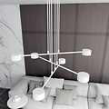 Emibig Emibig MODUS 6 WHITE - Elegant Scandinavian pendant lamp for any space