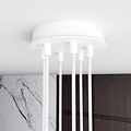 Emibig MODUS 6 WHITE - Elegante lámpara colgante escandinava para cualquier espacio