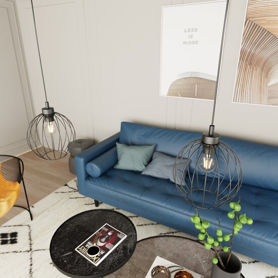 Emibig Emibig NANDO 1 BL Pendant Lamp - Stylish Industrial Lighting