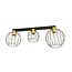 Emibig Emibig NEST 3 BL GOLD - Lampe suspendue industrielle élégante