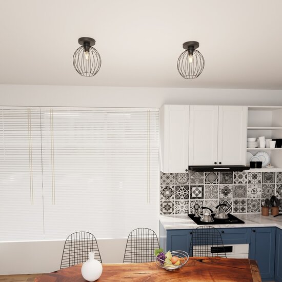 Emibig Emibig NEST 1 BL - Industrielle Deckenlampe für stilvolle Räume