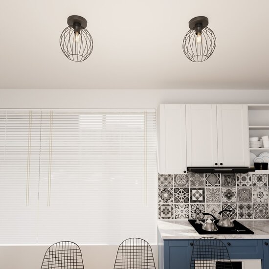 Emibig Emibig NEST 1 BL - Lámpara de techo industrial para espacios elegantes