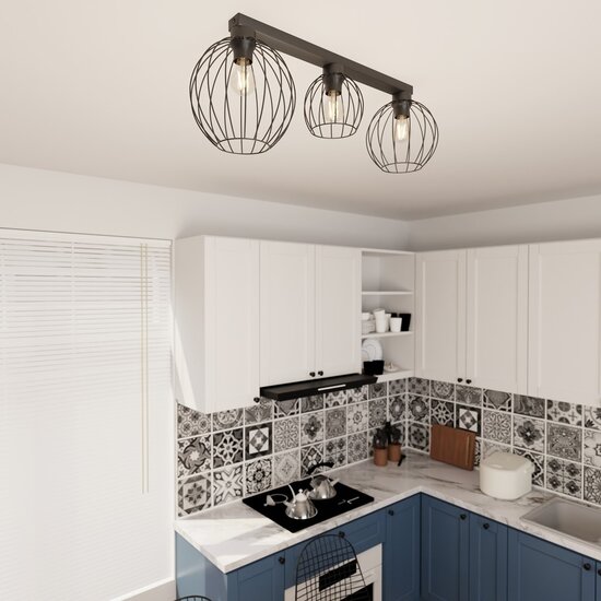 Emibig Emibig NEST 3 BL - Industrial ceiling lamp for a modern look