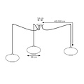 Emibig Emibig ORIGO 3 BL OPAL - Elegante hanglamp voor elke ruimte