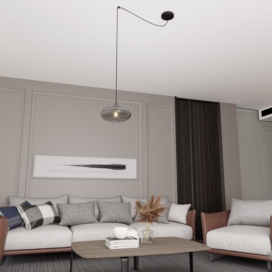 Emibig Emibig ORIGO 1 BL GRAFITO - Lámpara colgante elegante para cualquier espacio