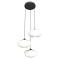 Emibig Emibig COCO 3 BL PREM OPAL - Glamour Hanglamp voor een Stijlvolle Sfeer