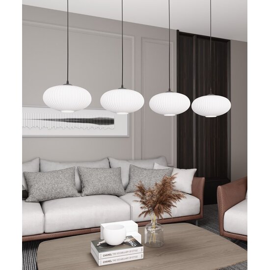 Emibig Emibig COCO 4 BL OPAL - Glamouröse Pendelleuchte für jeden Raum