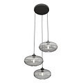 Emibig Emibig COCO 3 BL PREM GRAFIT - Suspension Glamour pour un Éclairage Élégant