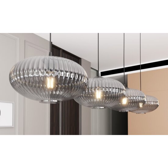 Emibig Emibig COCO 4 NOIR GRAFITE - Suspension Glamour pour une Atmosphère Élégante