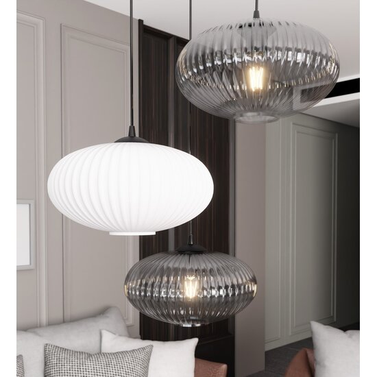 Emibig Emibig COCO 3 BL PREM MIX - Glamour Hanglamp voor een Luxe Sfeer